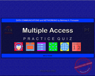 Forouzan: MCQ in Multiple Access – Answers