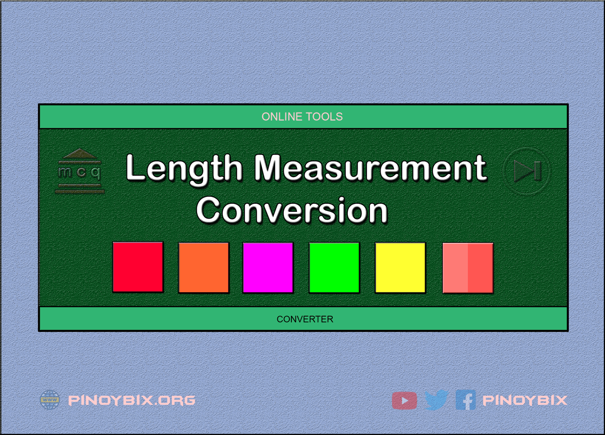Online Tool: Length Measurement Conversions