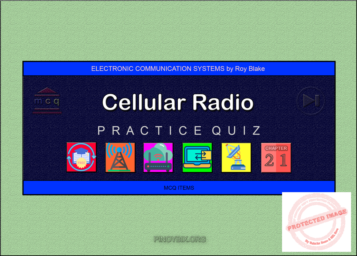 Blake: MCQ in Cellular Radio