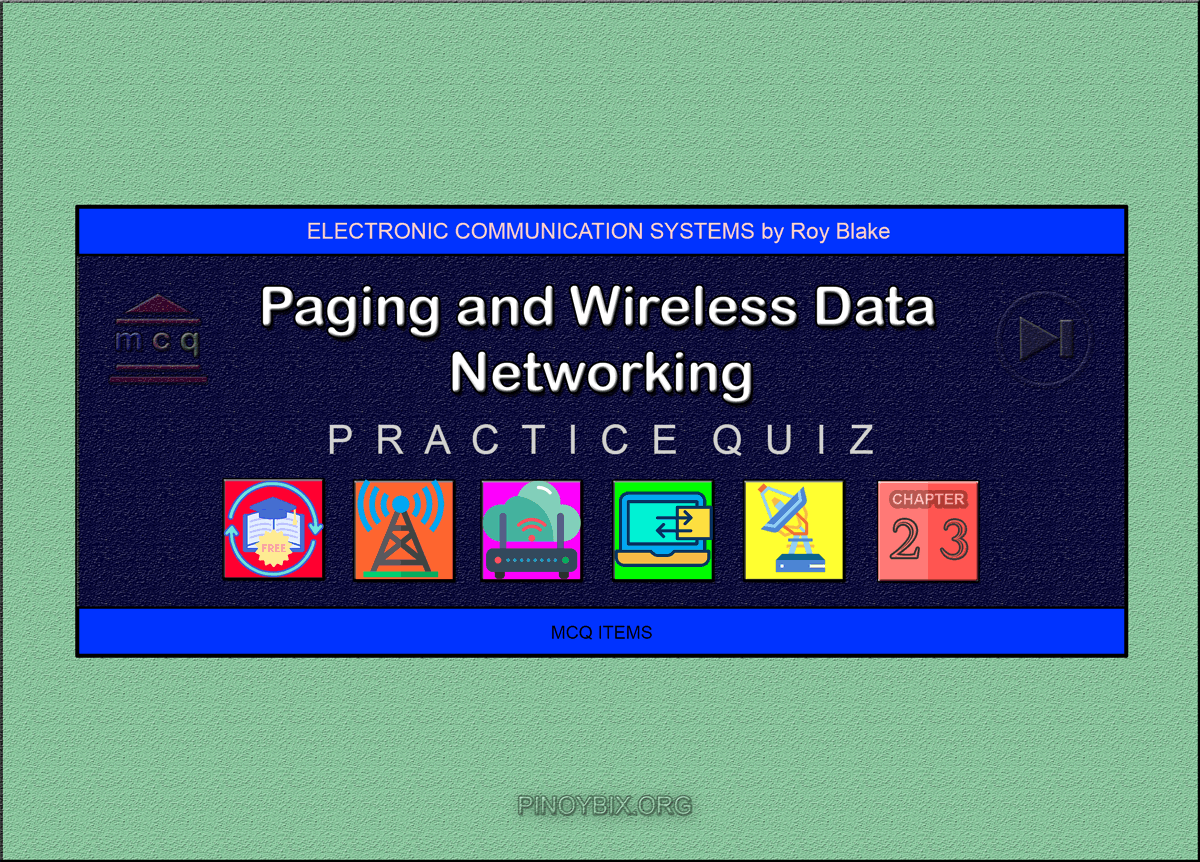 Blake: MCQ in Paging and Wireless Data Networking