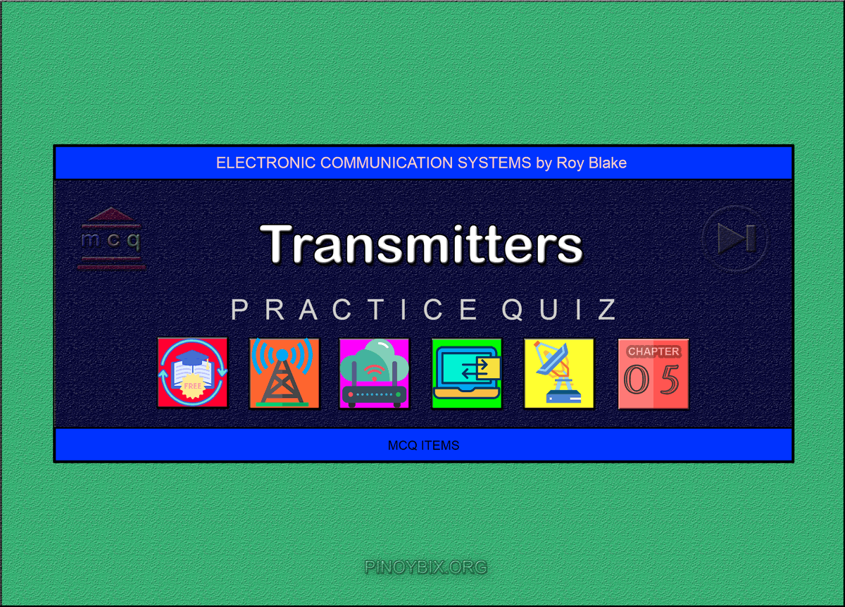Blake: MCQ in Transmitters