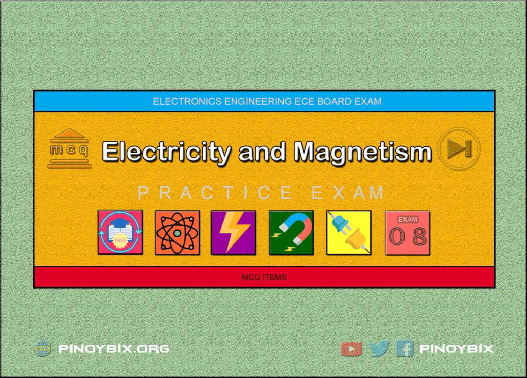MCQ in Electricity and Magnetism Fundamentals Part 8 | ECE Board Exam