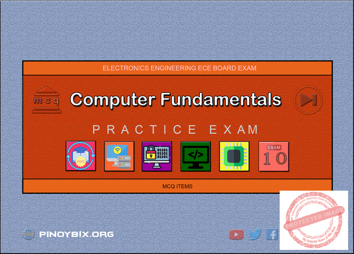 MCQ in Computer Fundamentals Part 10 | ECE Board Exam