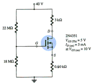 MCQ in DC Biasing – FETs - Q21