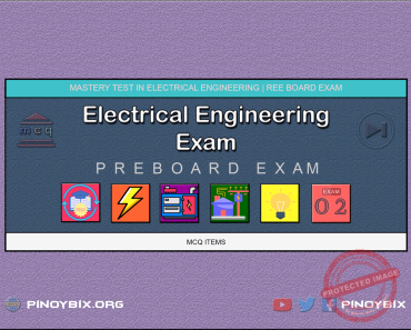 Electrical Engineering Mastery Test 2 | REE Pre-Board Exam Electrical Engineering Mastery Test 2 | REE Pre-Board Exam