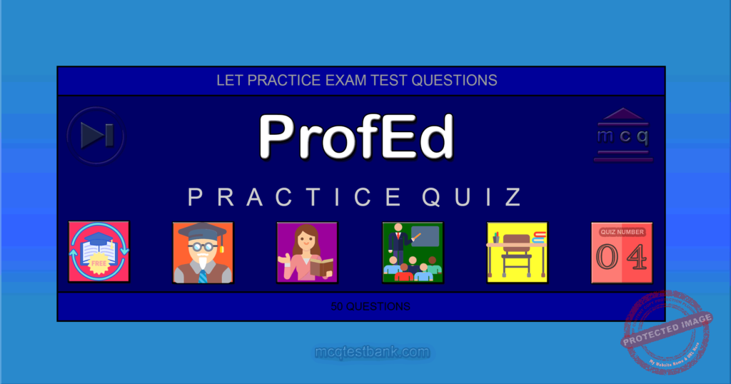 MCQ in Professional Education Part 4 | Licensure Exam for Teachers