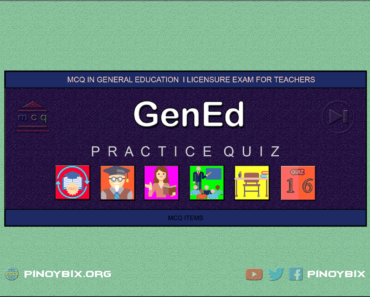 MCQ in General Education Part 16 | Licensure Exam for Teachers
