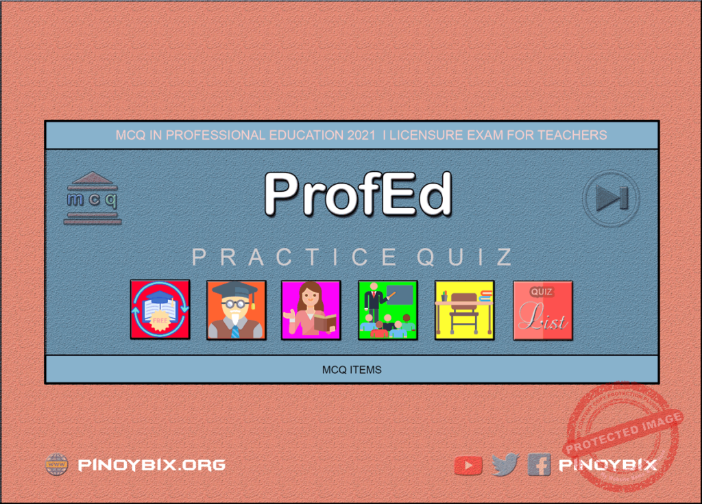 MCQ in Professional Education Series | Licensure Exam for Teachers 2022