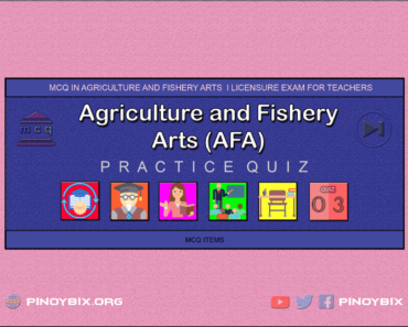 MCQ in Agriculture and Fishery Arts (AFA) Part 3 | LET 2021