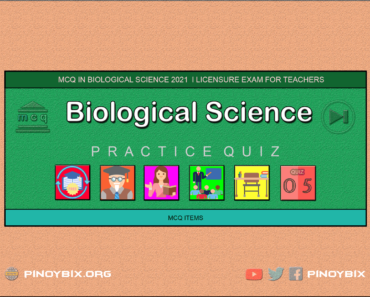 MCQ in Biological Science Part 5 | Licensure Exam for Teachers 2021