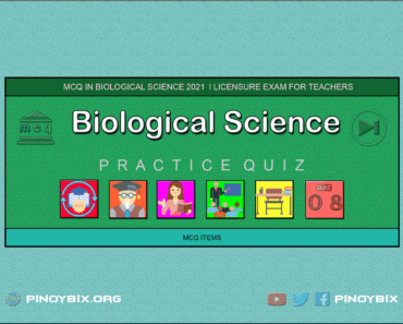 MCQ in Biological Science Part 8 | Licensure Exam for Teachers 2021