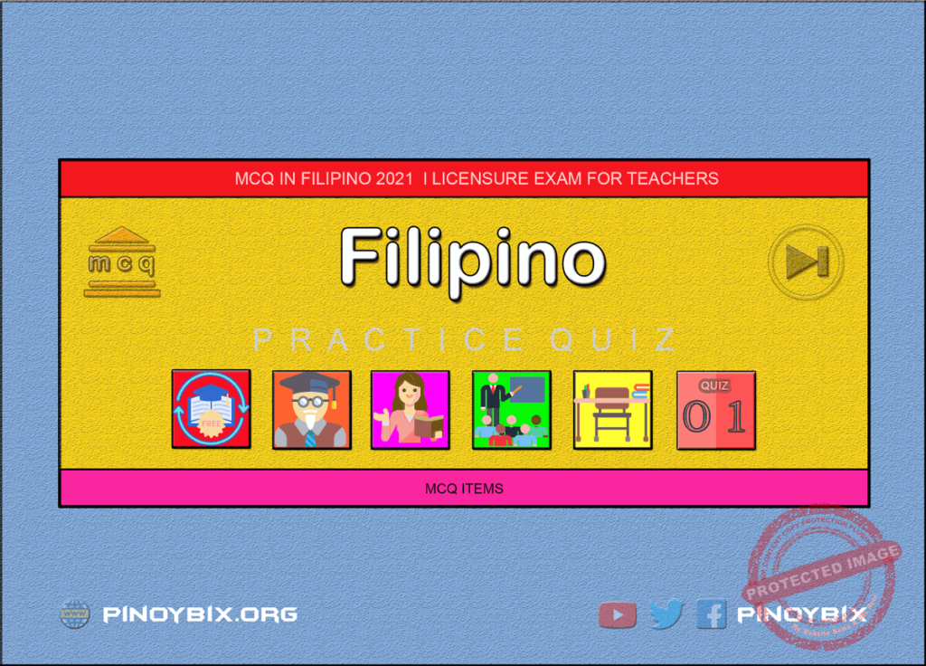 MCQ in Filipino Part 1 | Licensure Exam for Teachers 2022