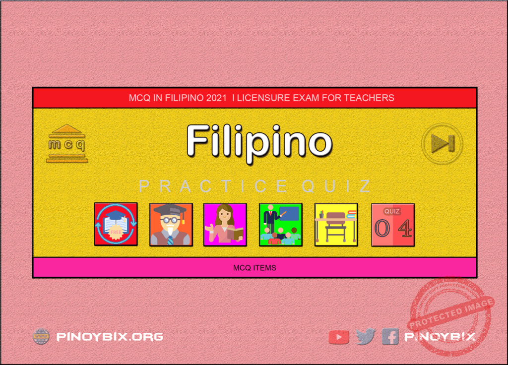 MCQ in Filipino Part 4 | Licensure Exam for Teachers 2022