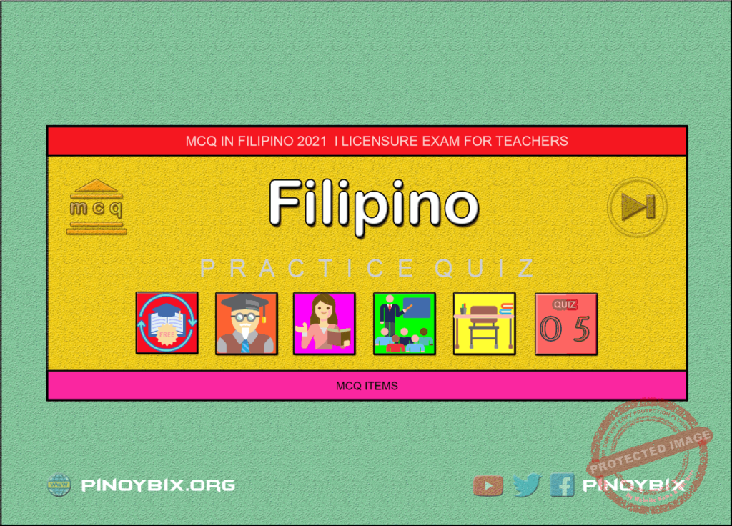 MCQ in Filipino Part 5 | Licensure Exam for Teachers 2022