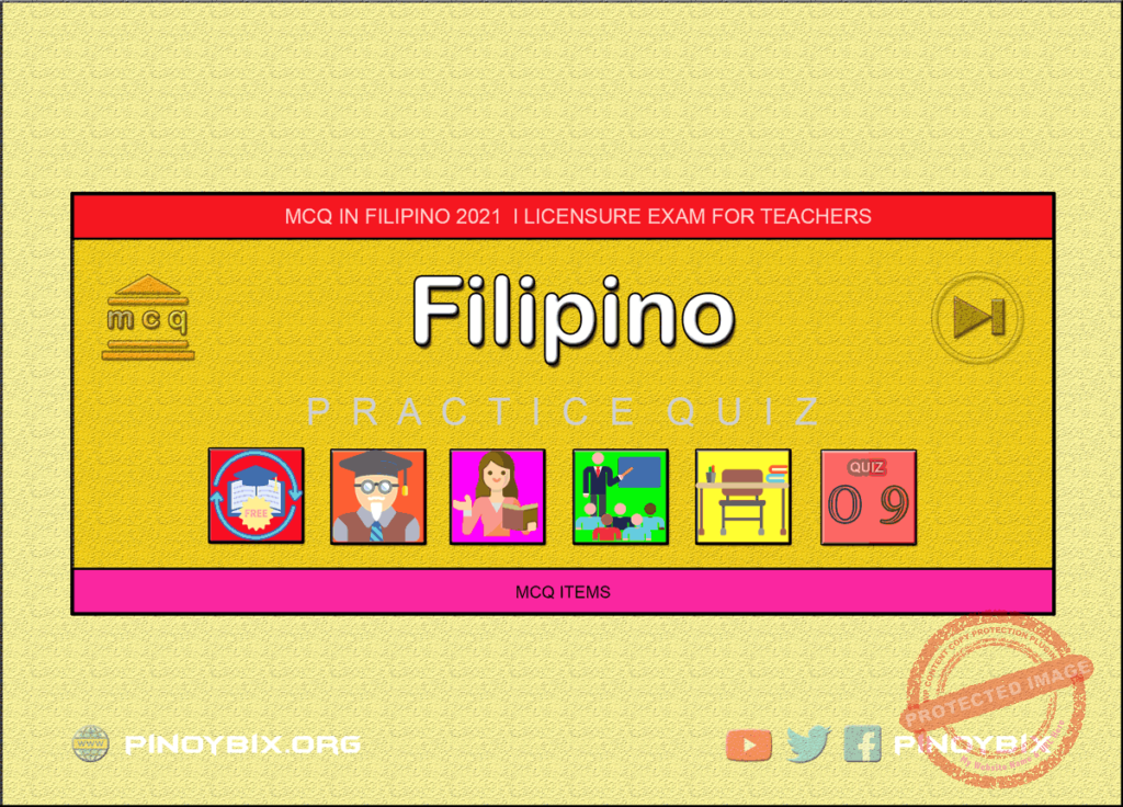 MCQ in Filipino Part 9 | Licensure Exam for Teachers 2022