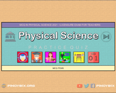 MCQ in Physical Science Part 1 | Licensure Exam for Teachers 2022