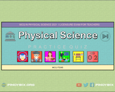 MCQ in Physical Science Part 2 | Licensure Exam for Teachers 2022
