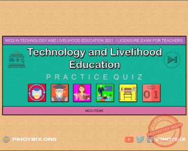 MCQ in Technology and Livelihood Education Part 1 | LET 2021 MCQ in Technology and Livelihood Education Part 1 | LET 2021