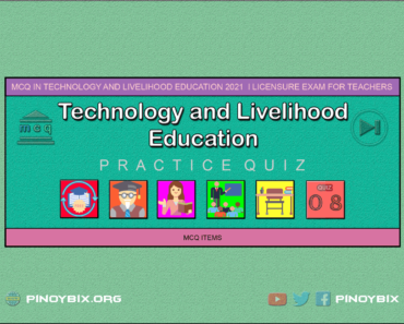 MCQ in Technology and Livelihood Education Part 8 | LET 2021