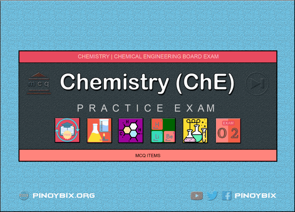 MCQ in Chemistry Part 2 | Licensure Exam for Chemical Engineering