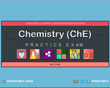 MCQ in Chemistry Part 2 | Licensure Exam for Chemical Engineering
