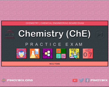 MCQ in Chemistry Part 7 | Licensure Exam for Chemical Engineering