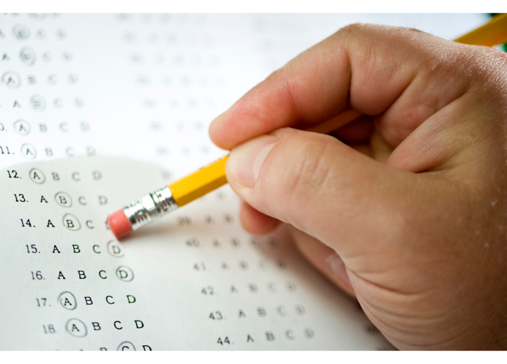 Attempting the Multiple Choice Questions (MCQ) in Examination-1