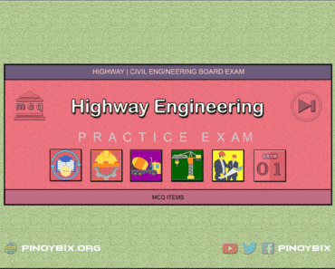MCQ in Highway Engineering Part 1 | Civil Board Exam