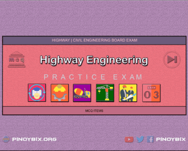 MCQ in Highway Engineering Part 3 | Civil Board Exam