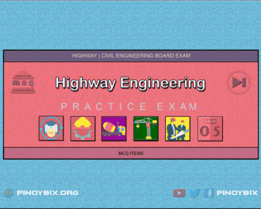 MCQ in Highway Engineering Part 5 | Civil Board Exam
