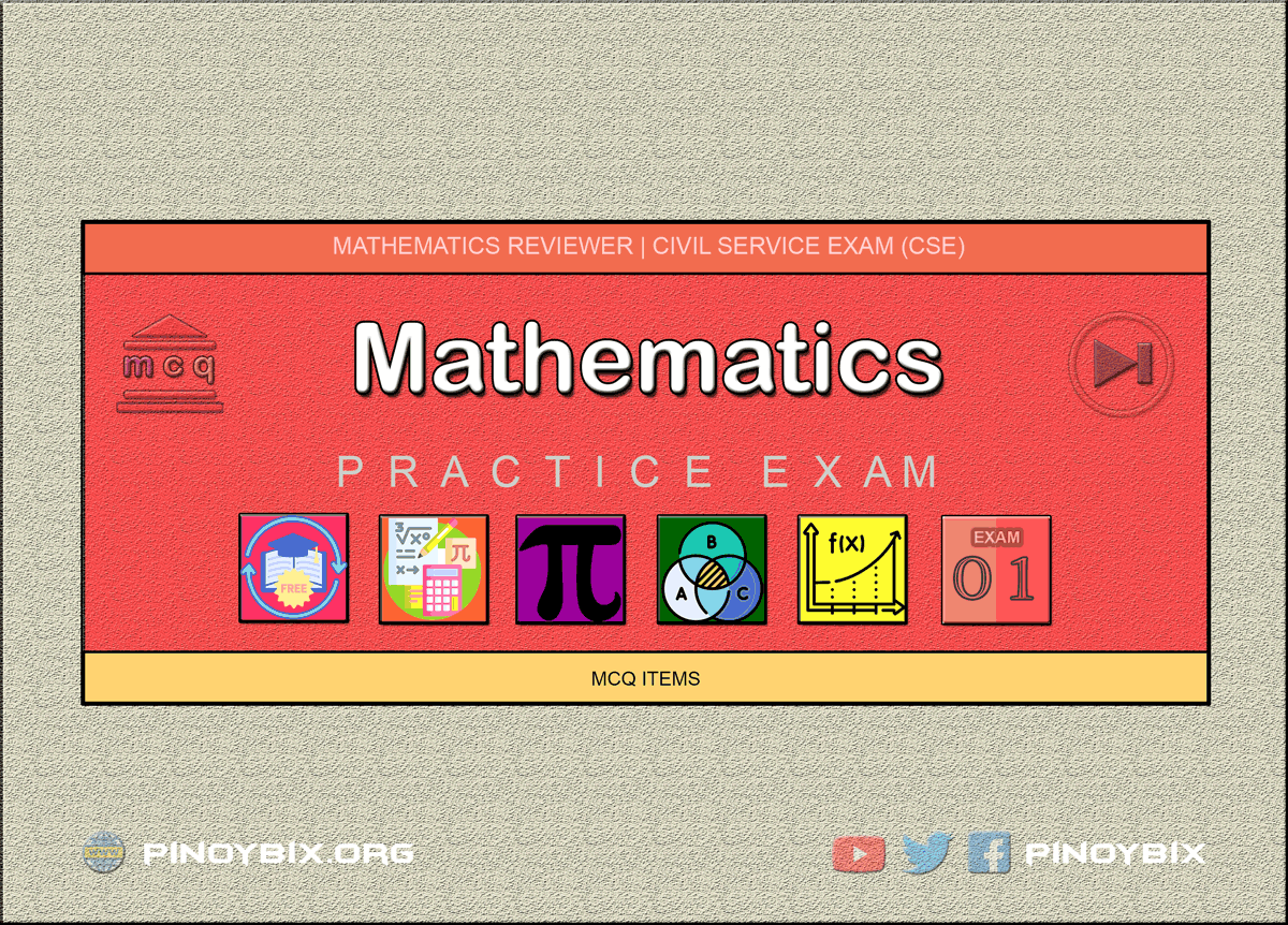 mcq-in-mathematics-part-1-civil-service-exam-cse