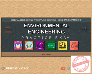 MCQ in Environmental Engineering Part 4 | Engineering Board Exam