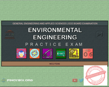 MCQ in Environmental Engineering Part 6 | Engineering Board Exam