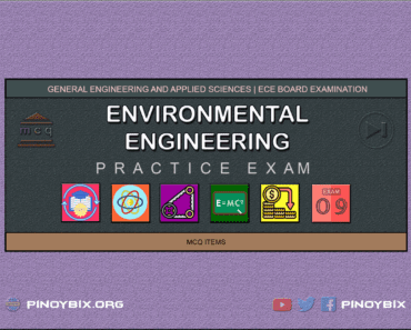 MCQ in Environmental Engineering Part 9 | Engineering Board Exam