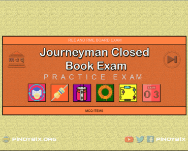 Journeyman Closed Book Exam 3 | REE Board Exam