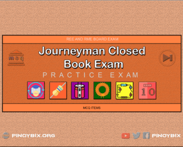 Journeyman Closed Book Exam 10 | REE Board Exam
