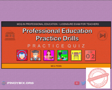 MCQ in Professional Education Practice Drills Part 2 | Licensure Exam for Teachers
