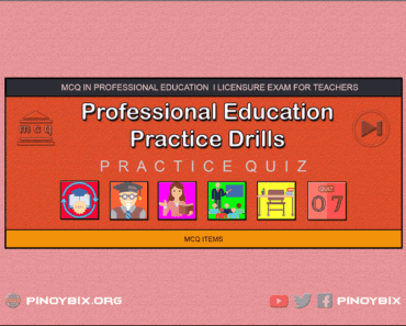 MCQ in Professional Education Practice Drills Part 7 | Licensure Exam for Teachers