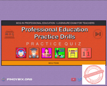 MCQ in Professional Education Practice Drills Part 11 | Licensure Exam for Teachers
