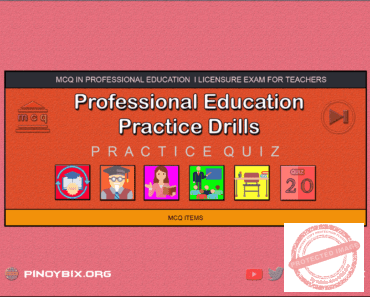 MCQ in Professional Education Practice Drills Part 20 | Licensure Exam for Teachers MCQ in Professional Education Practice Drills Part 20 | Licensure Exam for Teachers
