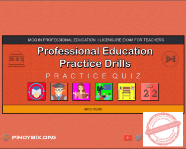 MCQ in Professional Education Practice Drills Part 22 | Licensure Exam for Teachers MCQ in Professional Education Practice Drills Part 22 | Licensure Exam for Teachers