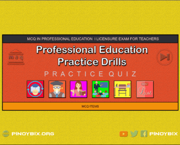 MCQ in Professional Education Practice Drills Series | Licensure Exam for Teachers