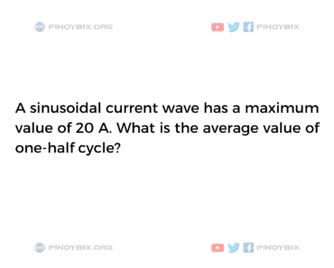 Solution: What is the average value of one-half cycle? Solution: What is the average value of one-half cycle?