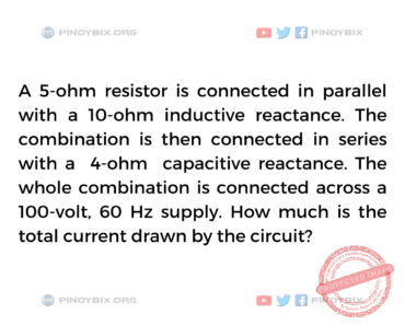Solution: How much is the total current drawn by the circuit? Solution: How much is the total current drawn by the circuit?