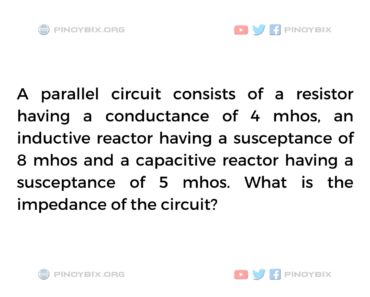 Solution: What is the impedance of the circuit?