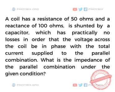 Solution: What is the impedance of the parallel combination Solution: What is the impedance of the parallel combination
