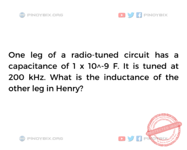 Solution: What is the inductance of the other leg in Henry? Solution: What is the inductance of the other leg in Henry?