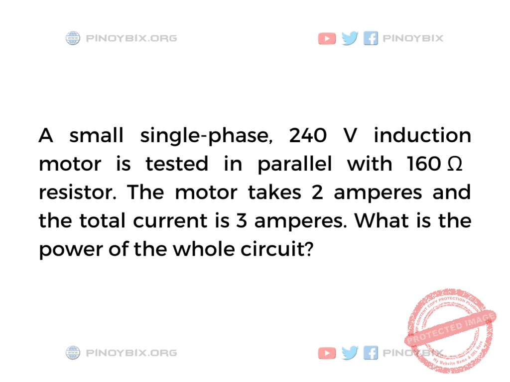 Solution: What is the power of the whole circuit?
