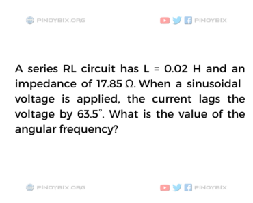 Solution: What is the value of the angular frequency? Solution: What is the value of the angular frequency?
