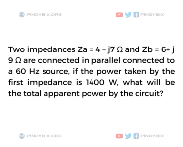 Solution: What will be the total Apparent Power by the circuit?